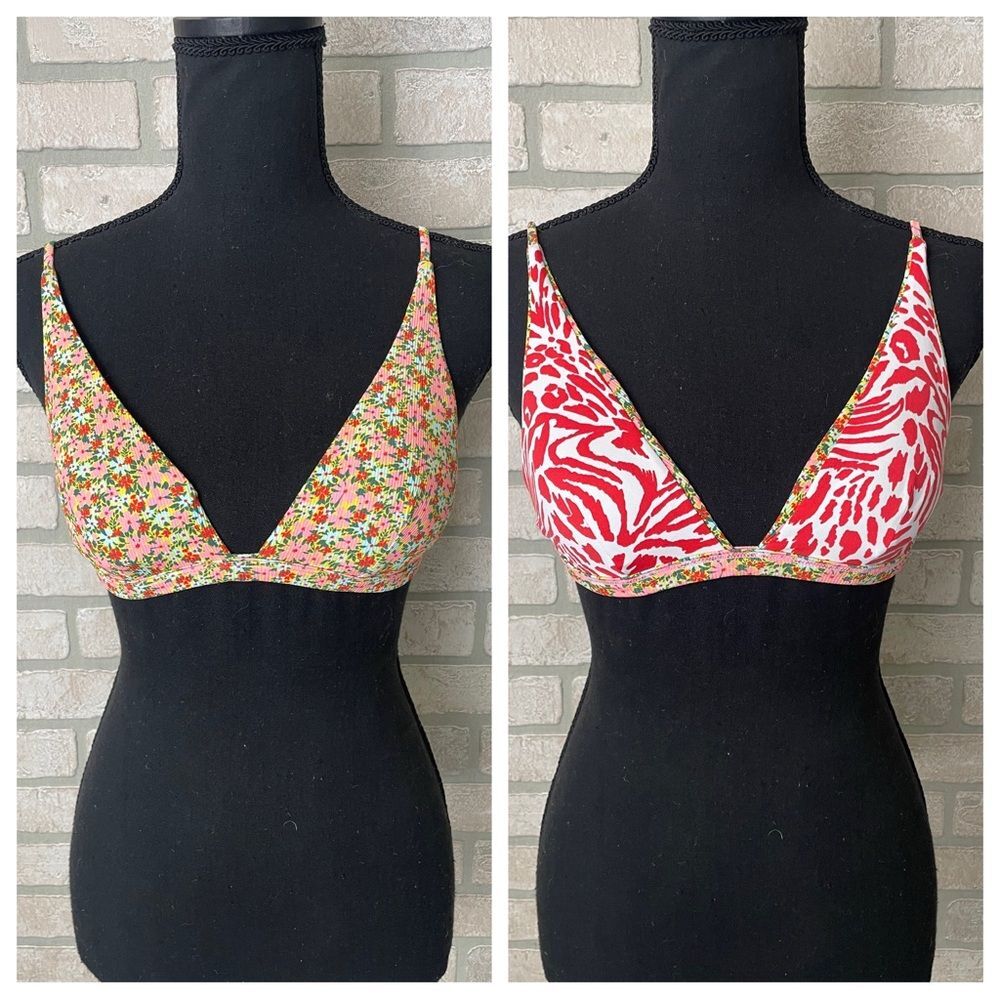 Maaji swim top reversible size M